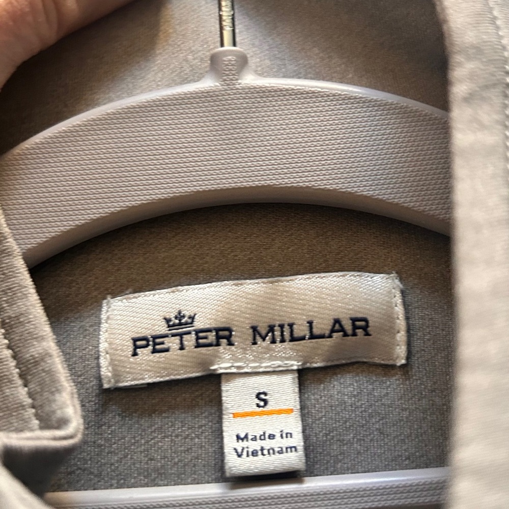 Peter Millar Grey Performance Quarter Zip - image 2